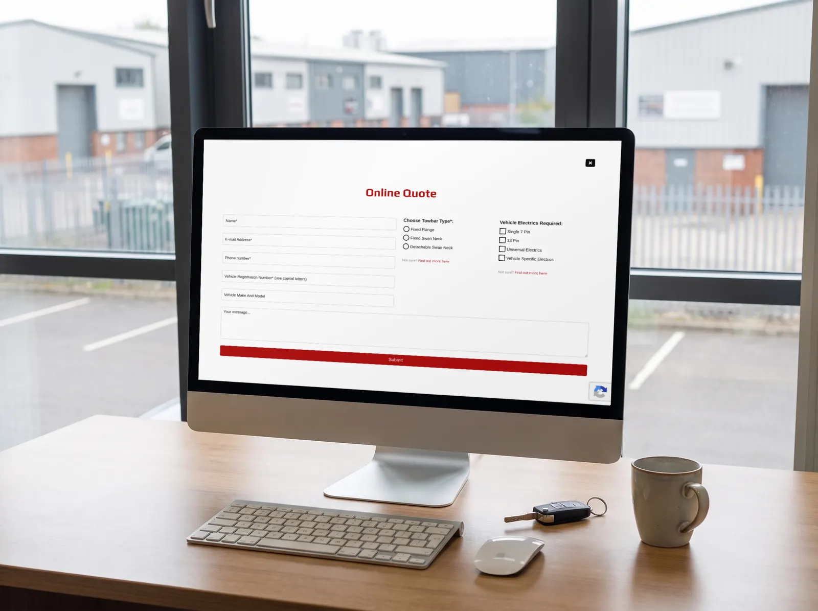 Aberconwy Towbars — Online quote form