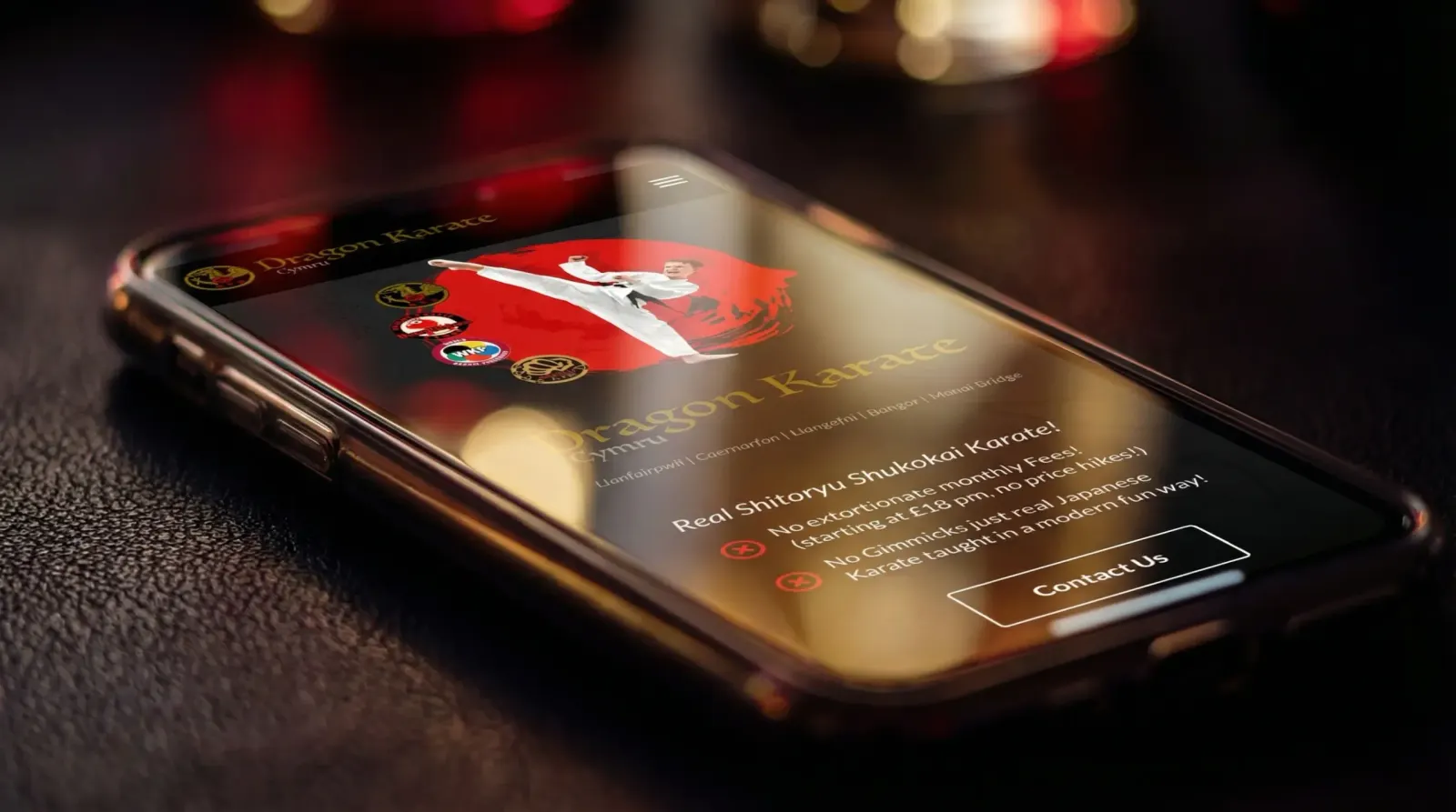 Dragon Karate Cymru — Locations