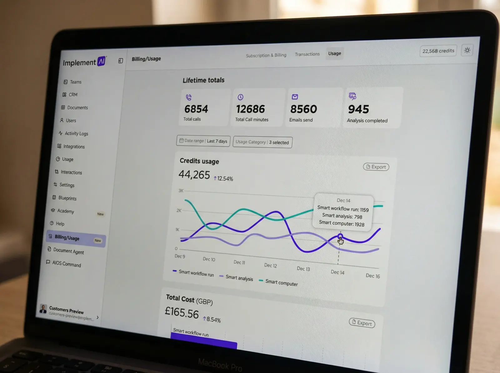 Implement AI — Booth Design