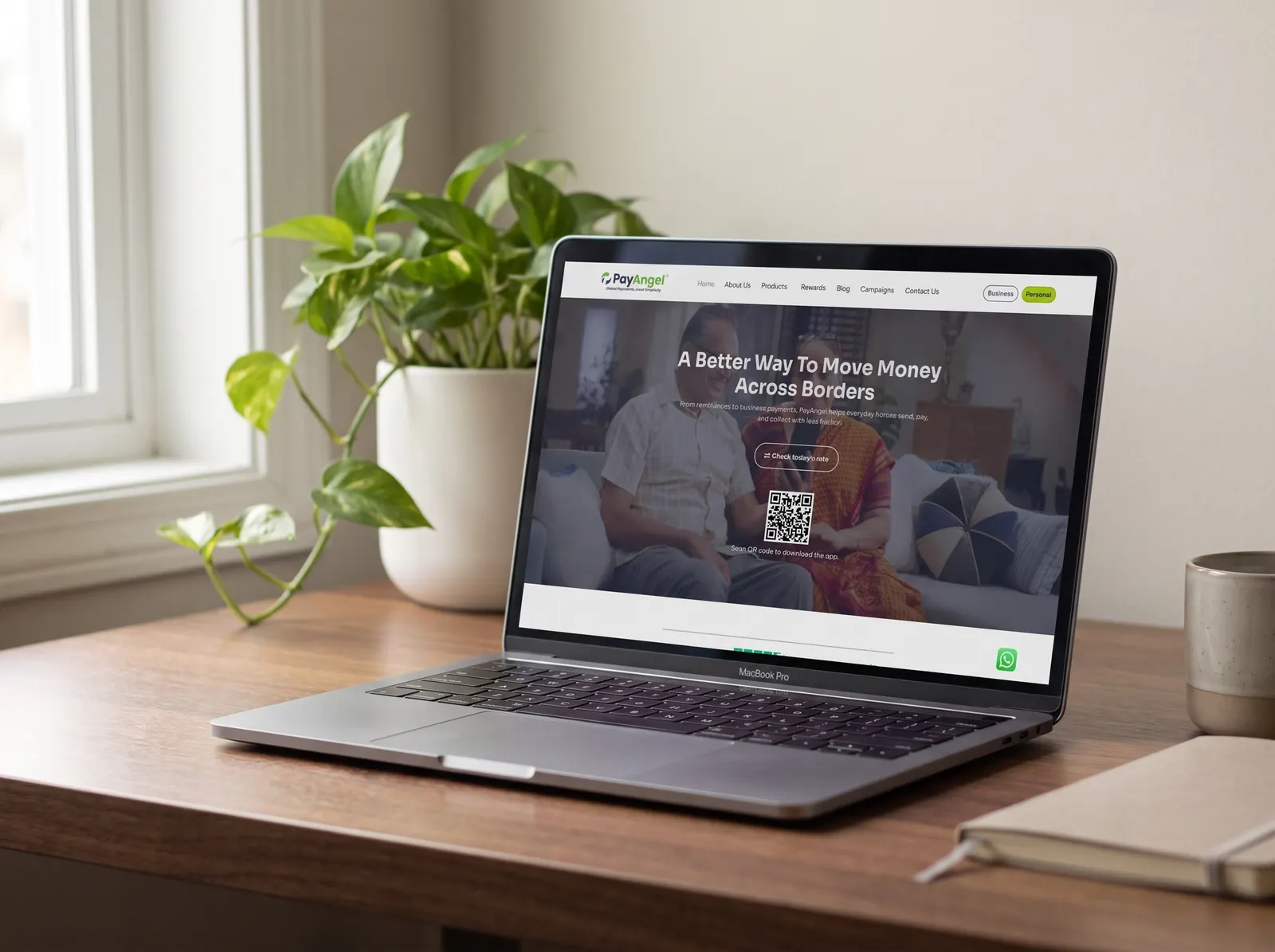 PayAngel — Web Design, Fintech