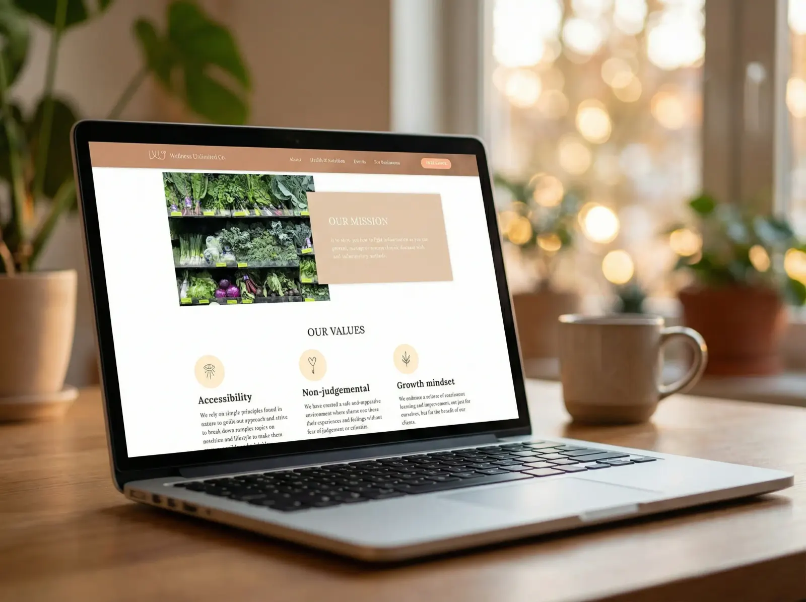 Wellness Unlimited Co — Brand Identity, Web, Print, Social